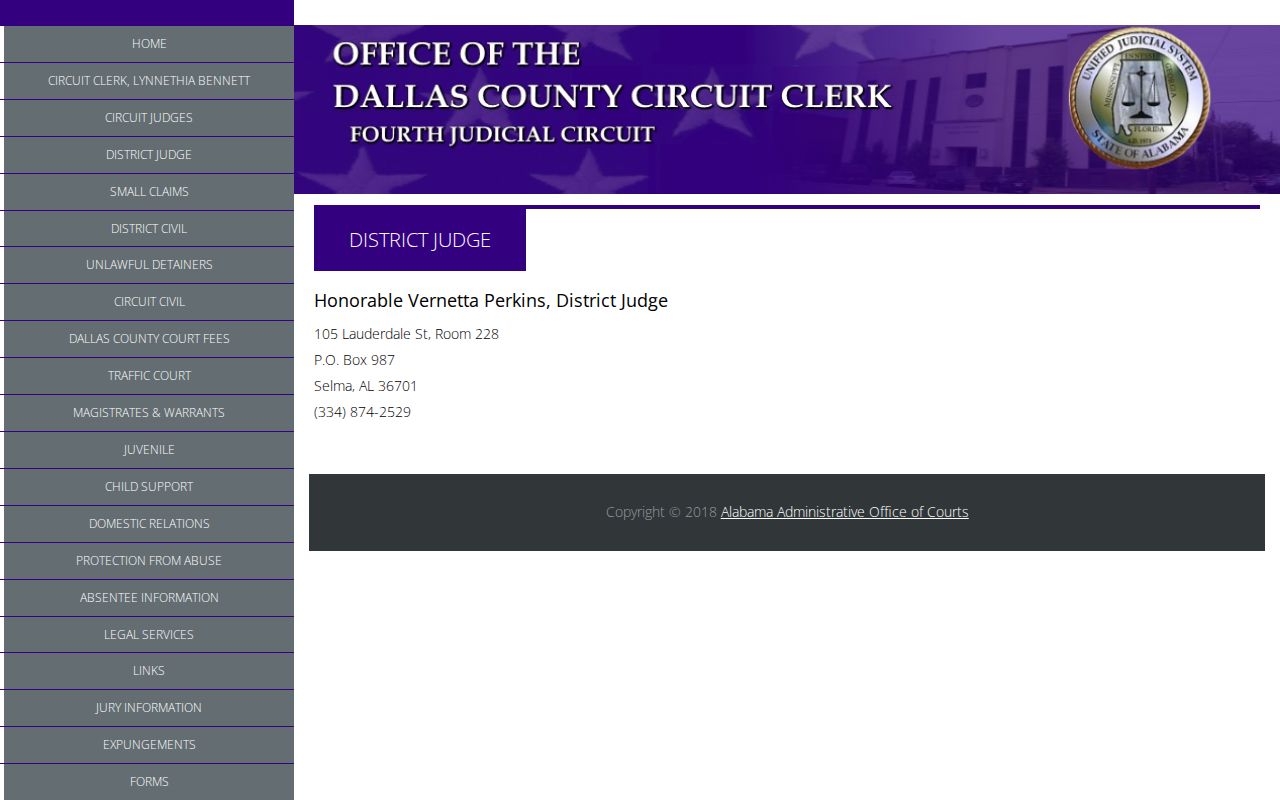 Dallas County bench warrants District Judge office source